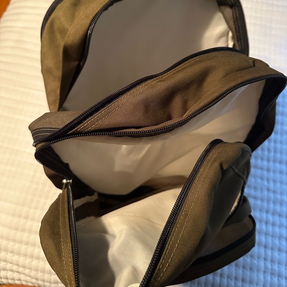 Jansport Big Student Backpack, 70% Recycled, Army Green - Picture 4 of 4